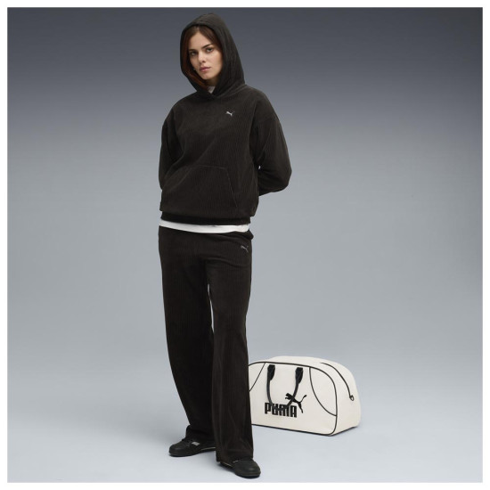 Puma Γυναικείο φούτερ Essentials Elevated Comfort Velour Rib Hoodie